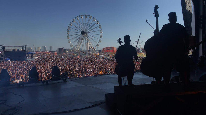 Ana Aline Valentim, rock in rio, funk orquestra, violin class